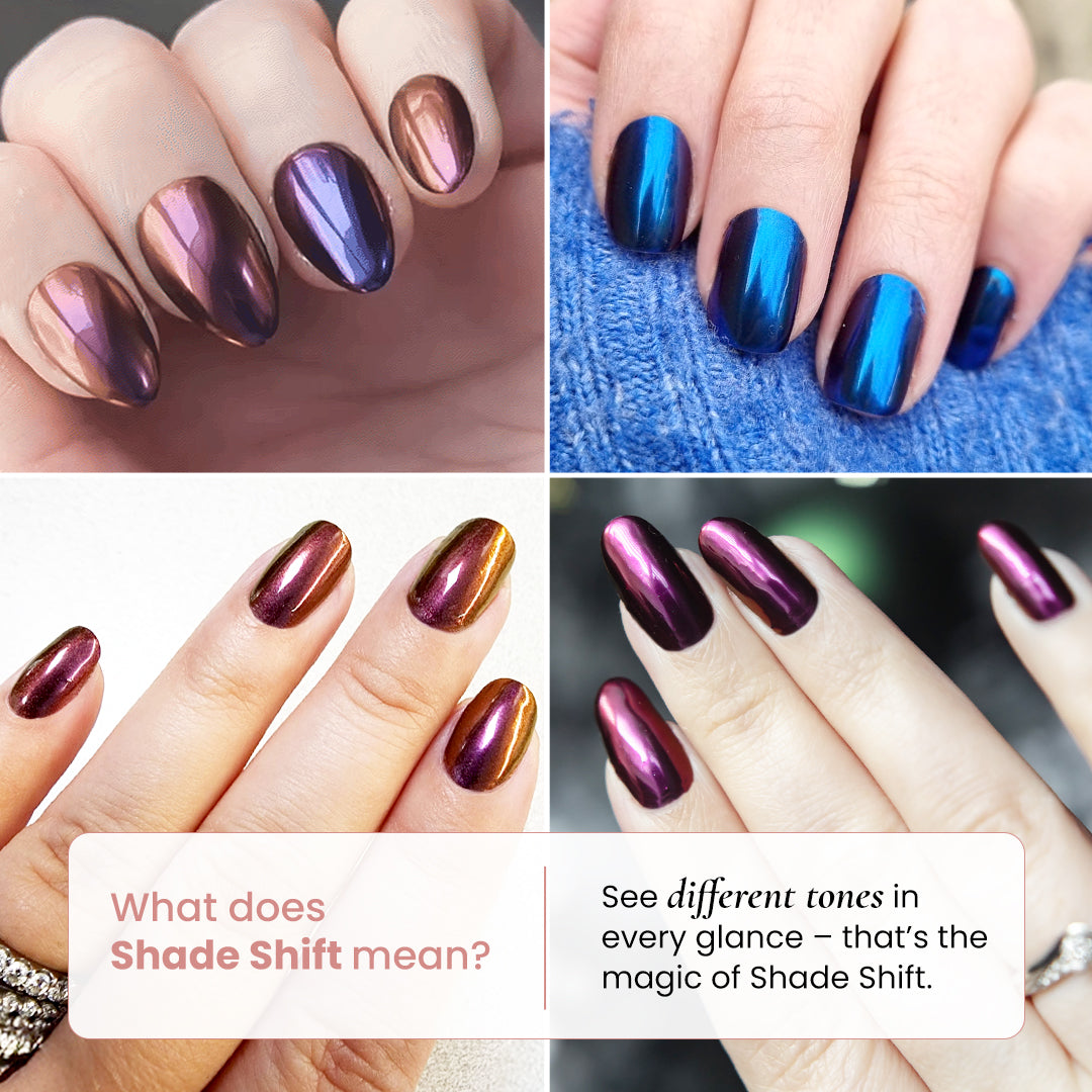 Jade - Shade Shift Metallic Nail Powder