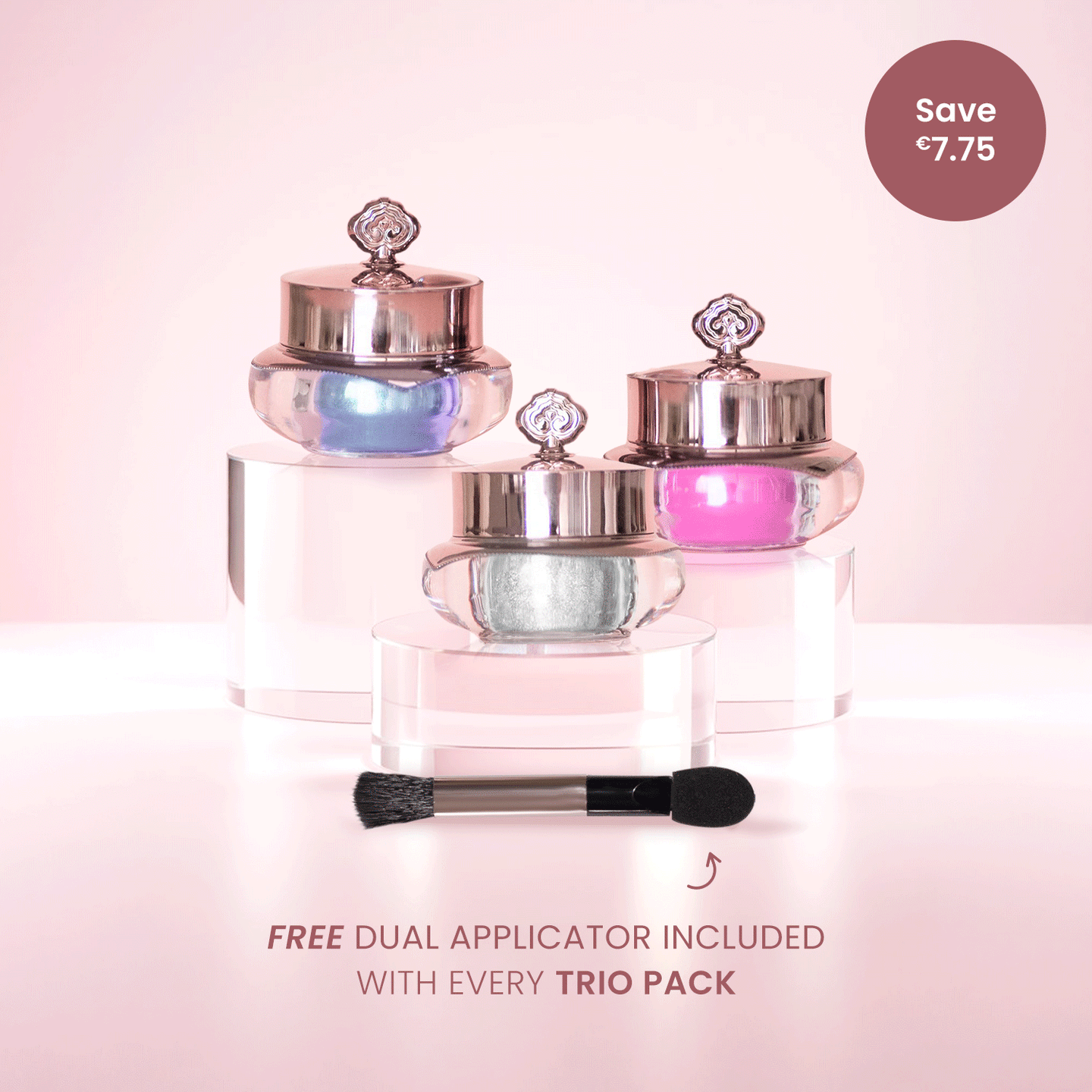 Trio Pack di Polveri + APPLICATORE GRATUITO