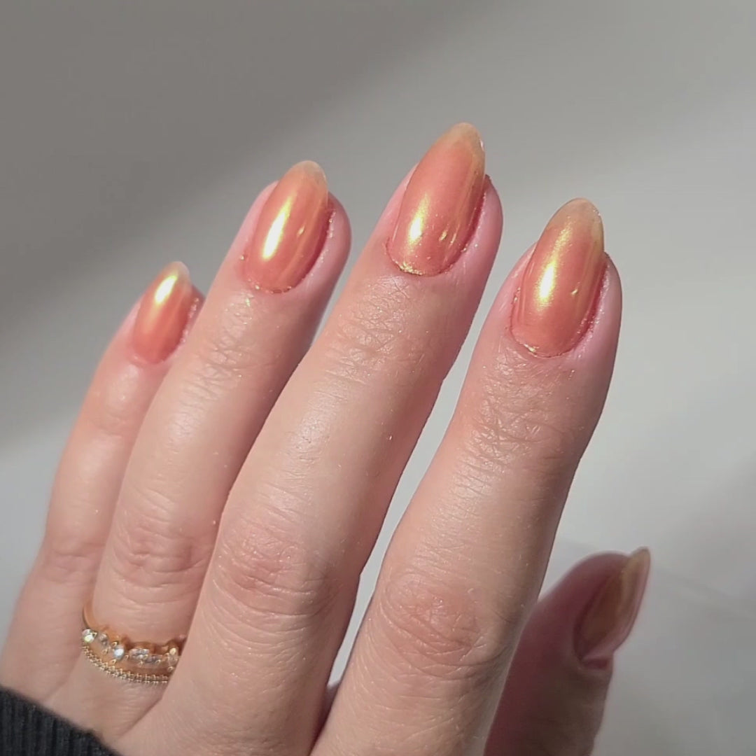 Malachite - Glazed Shade-Shift Metallic Nail Powder