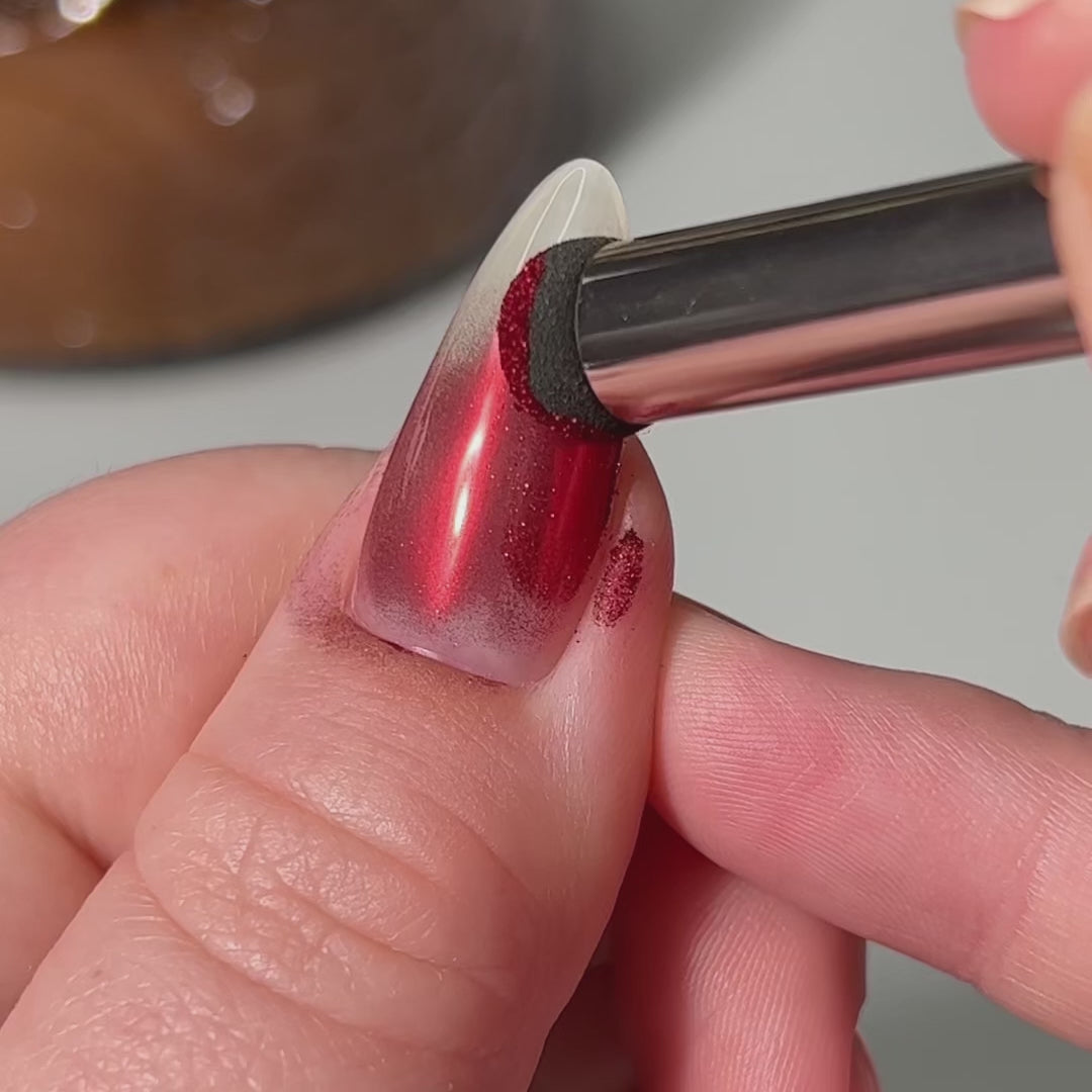 Red - Metallic Nail Powder